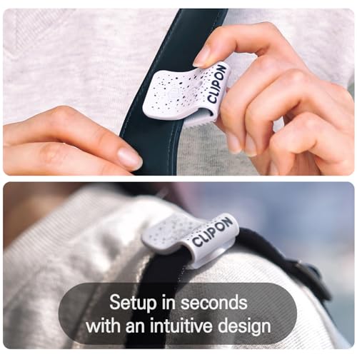 Image of MADD Clipon Non Slip Bag Strap Organizer, MDT041, Nonslip Grip Strip, Strapslip, Antislip, Shoulder Bag, Accessory, Slingbag