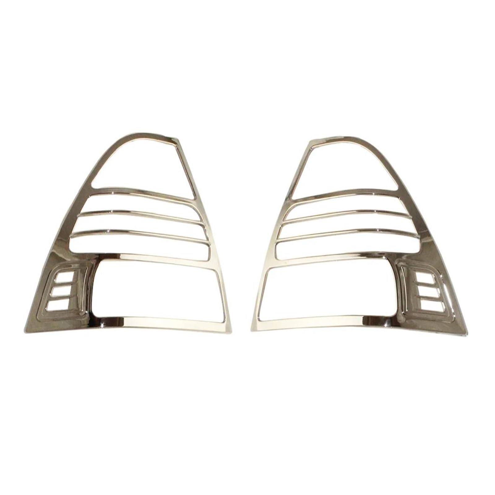 Cubierta de luz trasera cromada para Toyota Corolla 2001 en ABS resistente 4