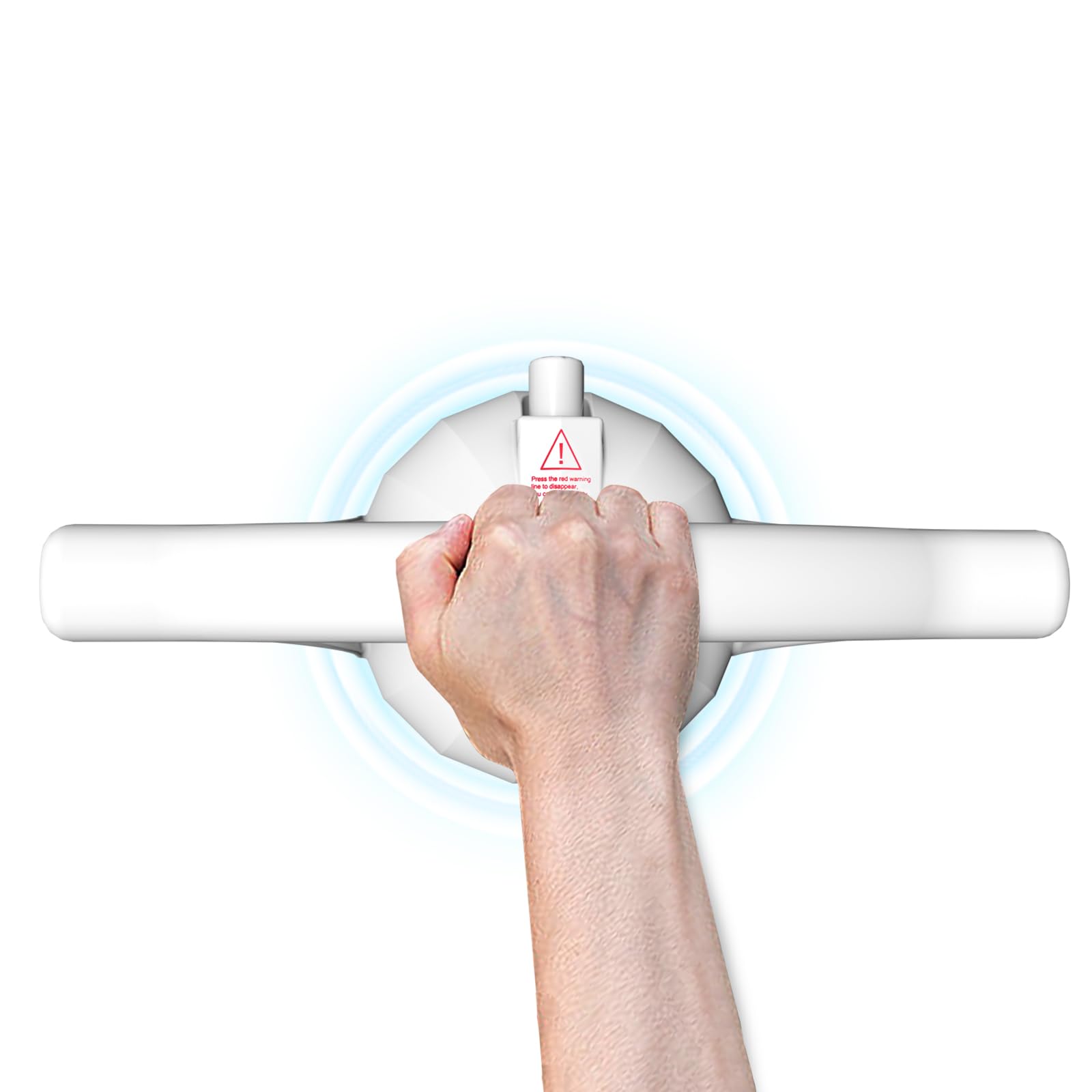 Barre de maintien douche handicapé et poignée ventouse salle de bain