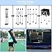 NEESEEYEE Portable Pickleball & Tennis Ball Collector Pickleball Caddy Practice Equipment (Holds 100 Pickleballs or 150 Tennis Balls)
