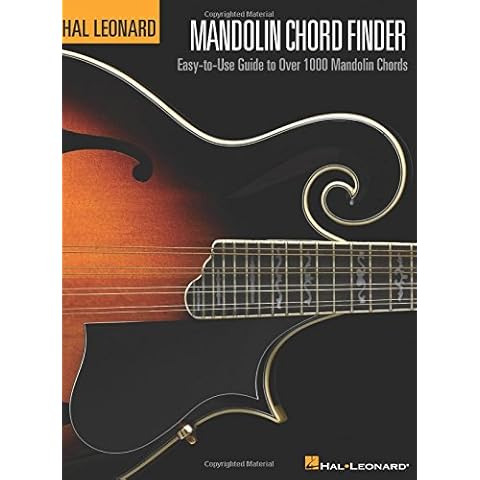 Mandolin Chord Finder: Easy-to-Use Guide to Over 1,000 Mandolin Chords Cover
