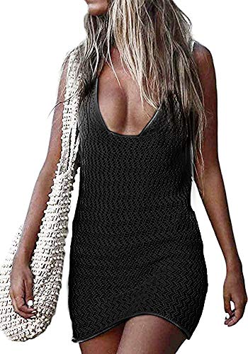 Vestido de ganchillo Sulozom para playa y paseos de verano