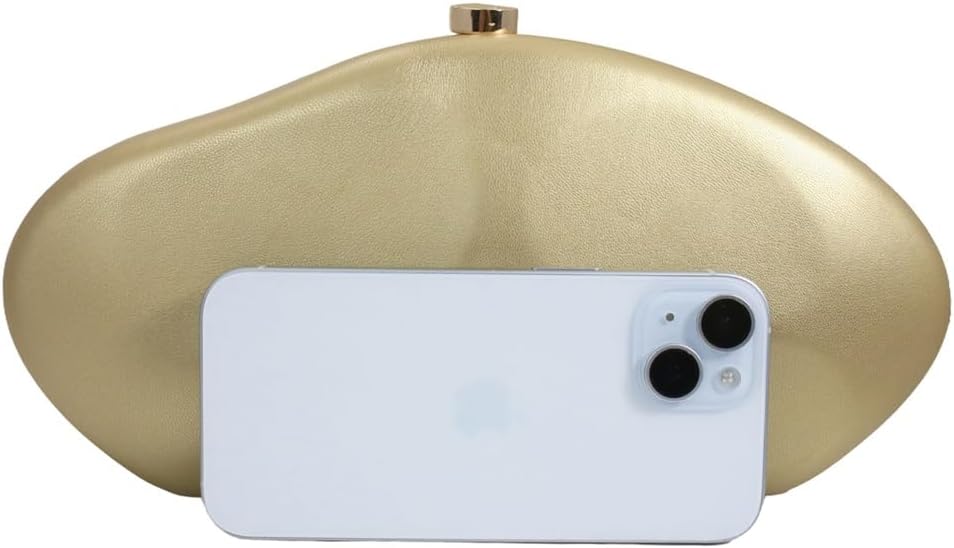 Trendy Ladies Faux Leather Crossbody Bag Irregular Shell Purse PU Leather Women's Evening Handbag for Party Casual - Image 7