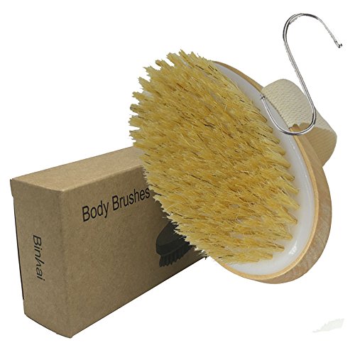 Dry Brushing Body Brush Skin Brushes - Improves Skin's Exfoliates