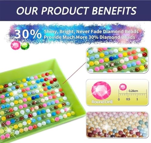 5D Diamond Art Kits for Adults Large Size, Cat Animal Diamond Painting Kits for Adults, DIY Square Full Drill Crystal Rhinestone Gem Art Craft, Home Wall Room Decor Gifts 100x200cm PjY10181 4-8 - Image 4