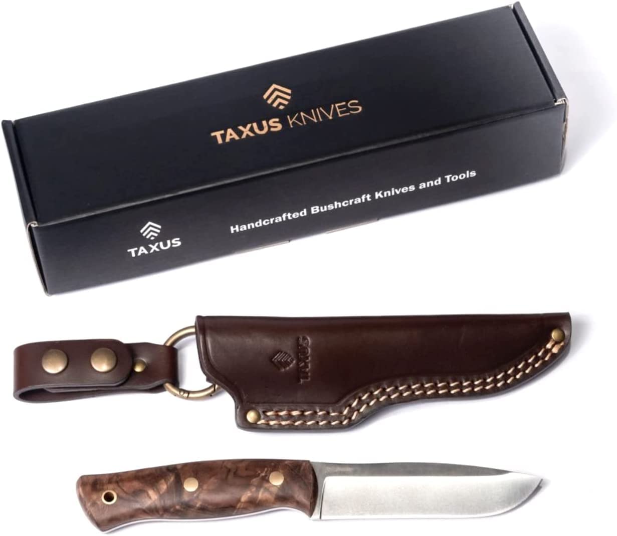 Bushcraft Spain - Taxus Habilis Lightweight Knife - Ideal for Camping and  Survival Activities - Ergonomic Birch Handle - Foldable Design with 11 cm  Blade - Flat Cut - Made in Spain : Amazon.de: Sports & Outdoors