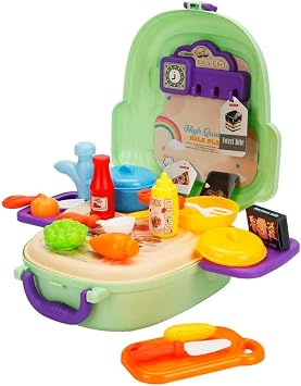 Little Chef Kitchen Set Backpack Kitchen Chef Play Set