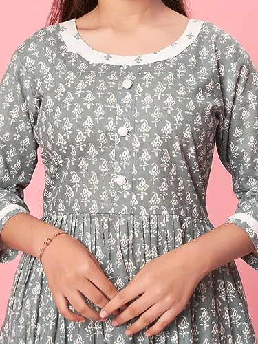 Image of Aarika Girl's Cotton Kurti Pant Set