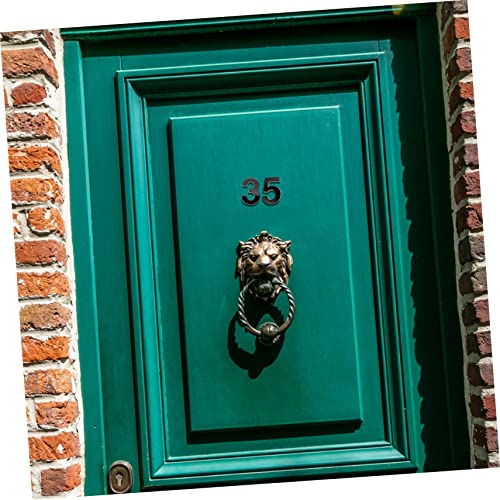 10 Pcs Placa De Porta Digital 10cm Endereço Etiqueta Da Porta Números De Porta De Apartamento Número