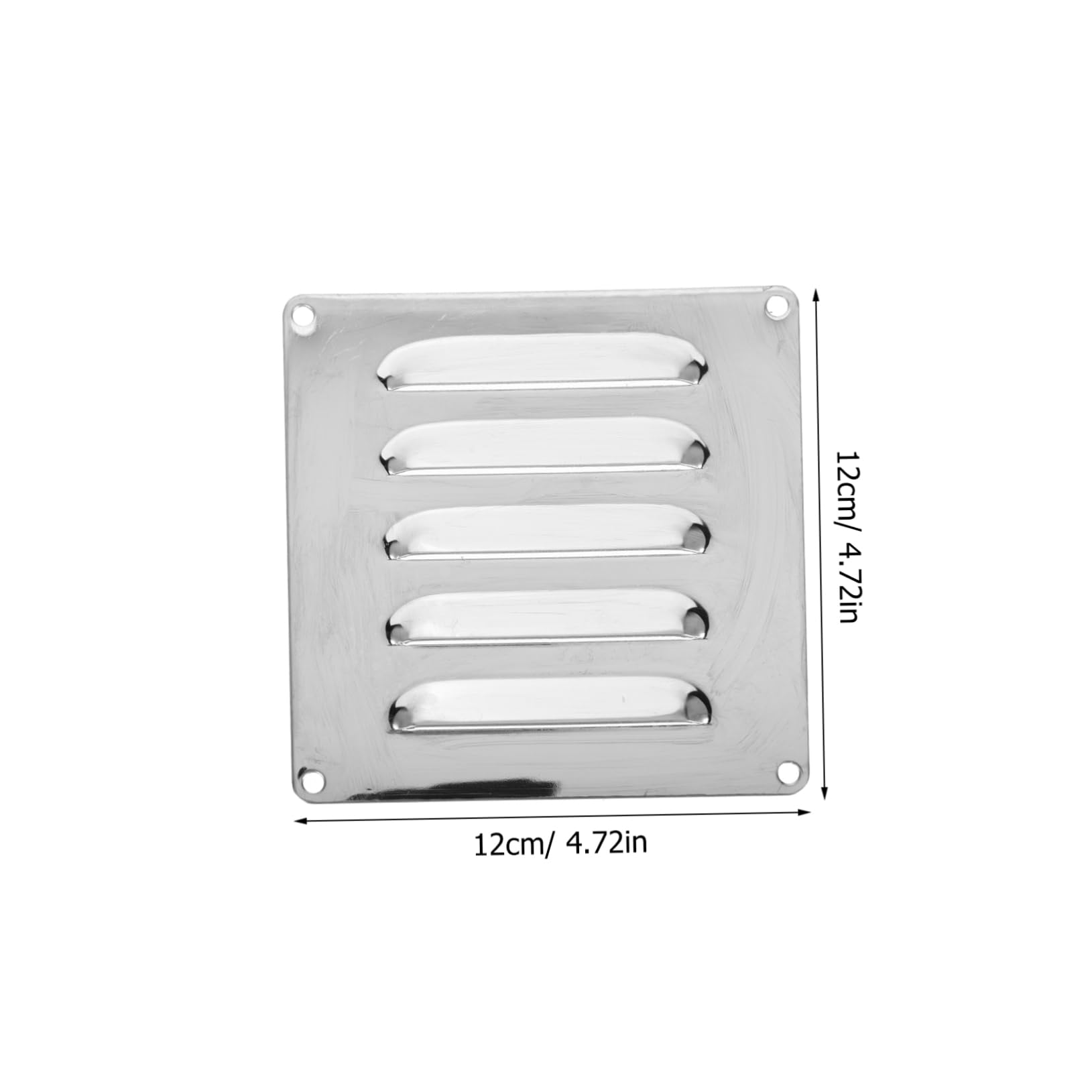 FOYTOKI Stainless Steel Yacht Ventilation Grille Easy to Install Boat Vent Cap Drain Vent for Optimal Airflow Durable Exterior Vent Accessory for Yachts and Boats
