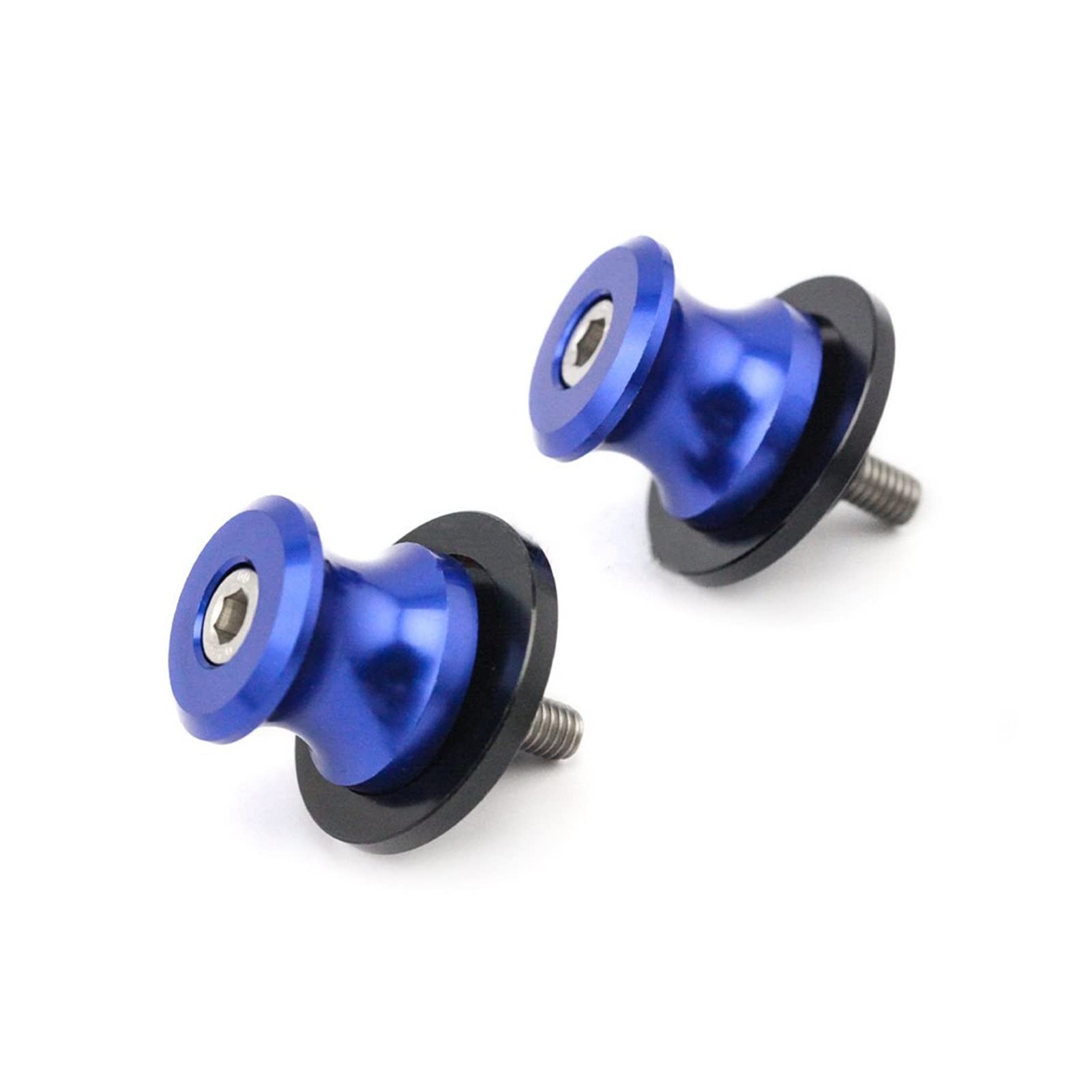 Curseur de bobines M6 bleu pour béquille d'atelier Tracer MT-09 MT10