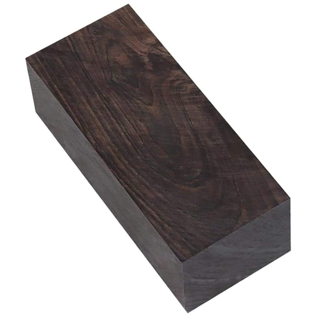 Matériau artisanal en rare bois d'ébène africain et bois dur de sculpture