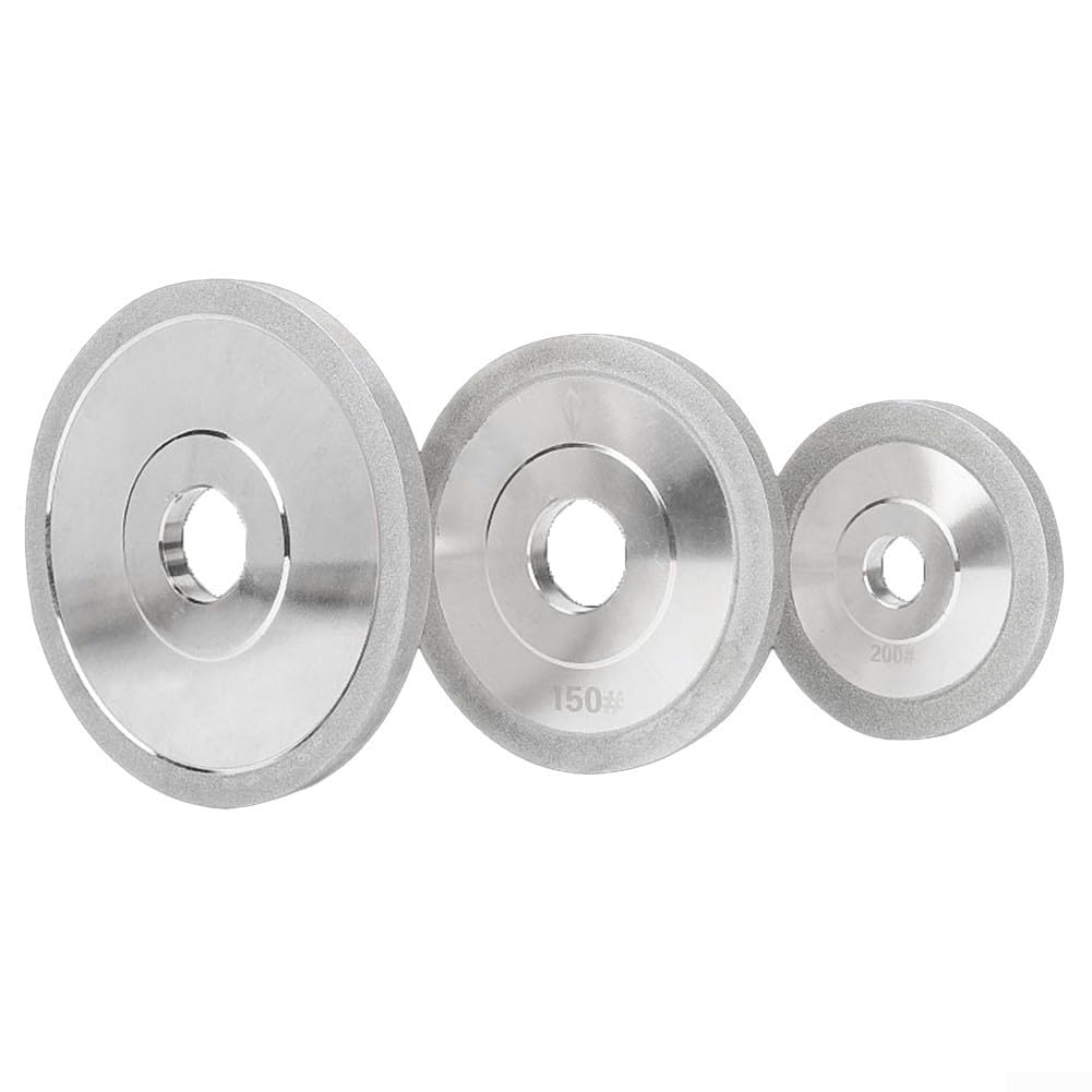 Cup Grinding Wheel,Abrasive, Disc for Carbide Milling Cutter and Tungsten Steel Cutters for Small Side Grindinghine,Grinder/100Mm 200 Grit(150Mm 200 Grit)