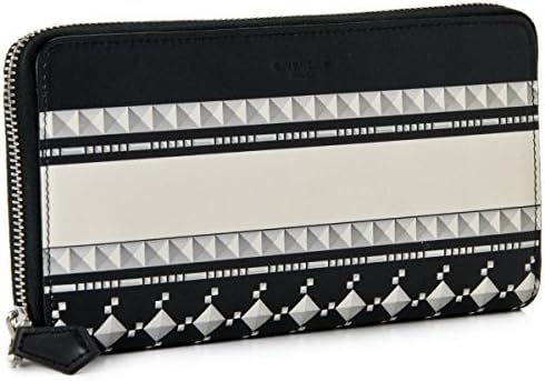 Amazon Givenchy ジバンシー 財布 メンズ カーフレザー ラウンドファスナー長財布 ブラック アイボリー Bk 762 001 並行輸入品 Givenchy ジバンシイ 財布