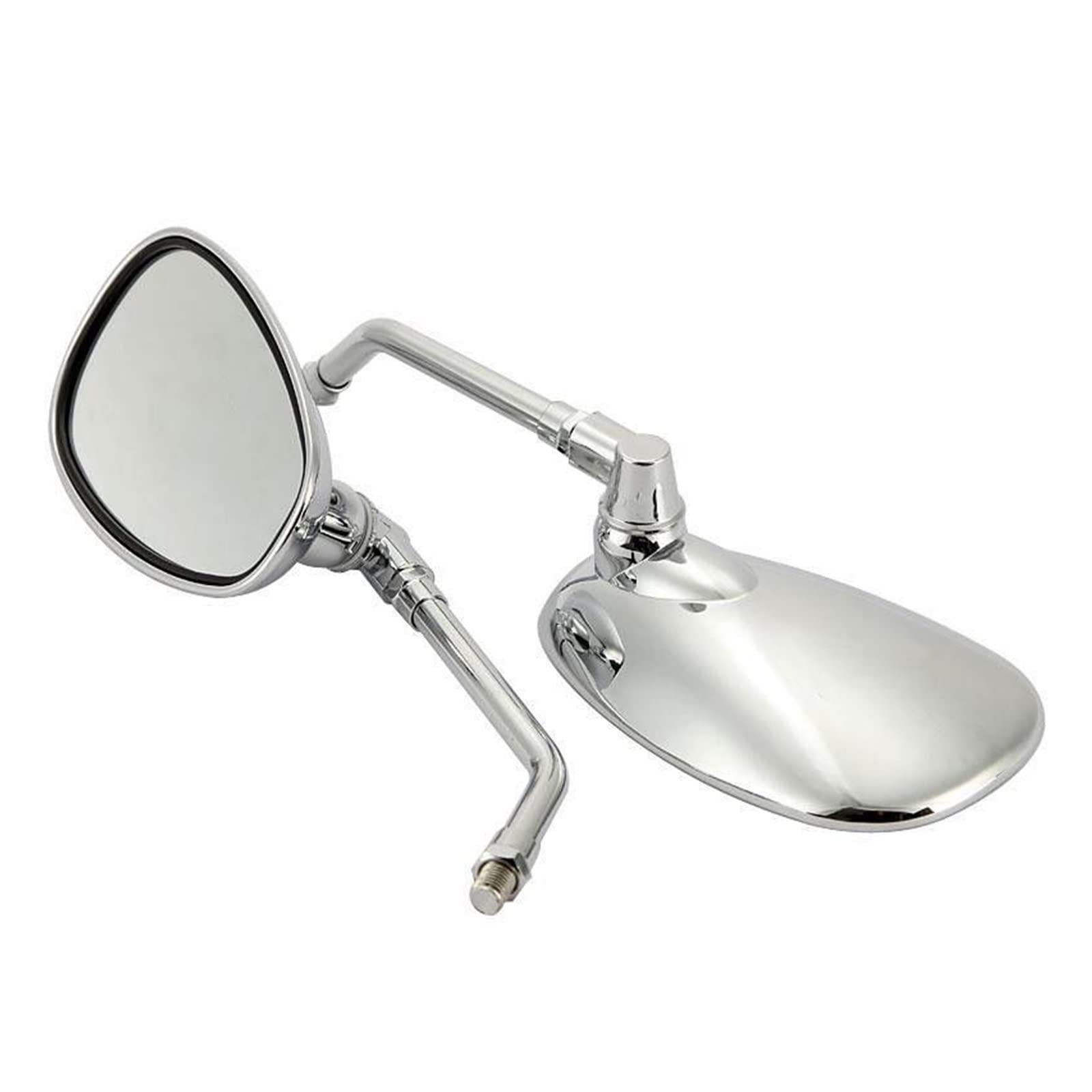 Mirrors Rear Universial 10mm Motorcycle ABS Plastic Rotatable Vision Side Mirrors For Interstate 1300 For Magna 750 For Nighthawk 250 750 Rearview Mirror