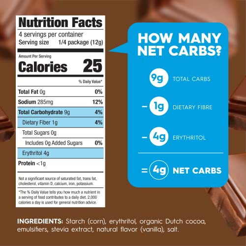 Image of Simply Desserts Chocolate Instant Pudding, Sugar-Free, 6-Pack - Healthy Dessert, Keto Snacks, Vegan & Diabetic-Friendly, Kosher, 1.7 Oz Ea