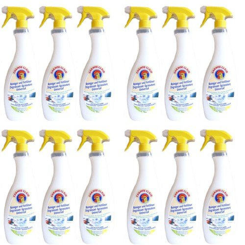 12x Chante Clair Limone 'Sgrassatore universale' Superpotente, 750ml