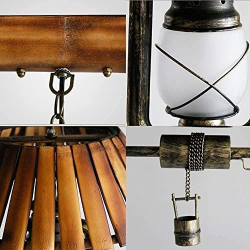 Lustre E27 en édition limitée design lampe à pétrole classique