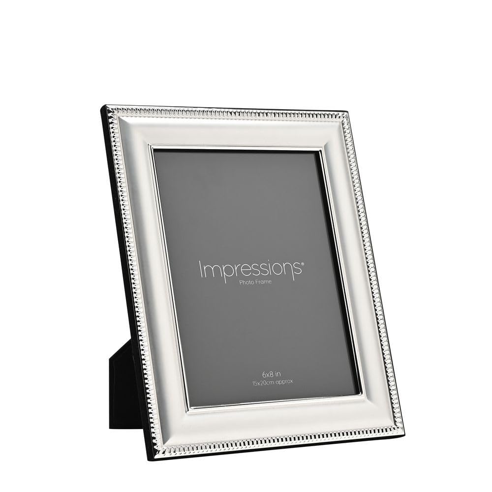 Cadre photo en verre et argent Impressions By Juliana pour immortaliser vos cadeaux