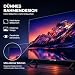 Antteq AE24H5-Q1 Fernseher 24 Zoll (Diagonale 60 cm) HD-Ready LED Ohne Smart TV, Triple Tuner DVB-C/T2/S2, VGA, HDMI, USB-Media Player, CI+, Dolby Audio, Hotel Modus, Schwarz (2026) [Energieklasse E]