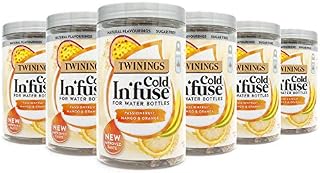 Twinings Cold Infuse Passionfruit Mango and Orange, New Improved Taste, 72 Teabags (Multipack of 6 x 12 Infusers)