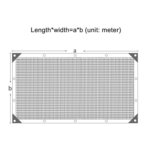 Filet d'ombrage haute résistance 10x10 m protection solaire durable