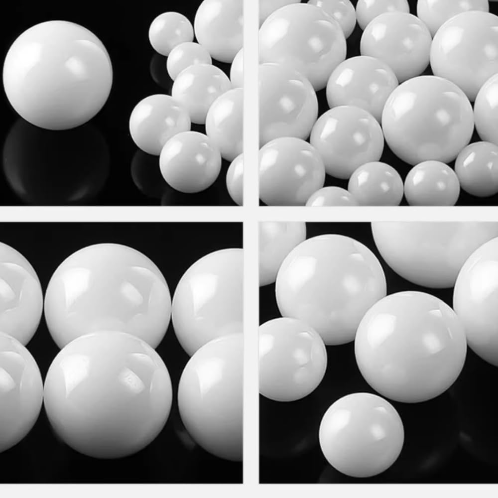 20 bolas de cerámica de circonio G5 – bolas de rodamiento de alta precisión y alta temperatura for resistencia(7.938mm)