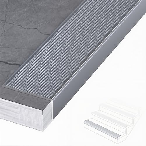 �K�i ����~�� �A���~ �O���[ �y�����x/�v���J�b�g�ρz �m���X���b�v �X�e�b�v �ی�J�o�[ �R���N���[�g �ؐ��K�i�Ή� ������ �R�[�i�[�K�[�h(5x2x90cm(1.97x0.79x35.4in))