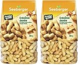 Seeberger Arachides Jumbo géantes : Arachides en coque de grande taille - délicatement gri...