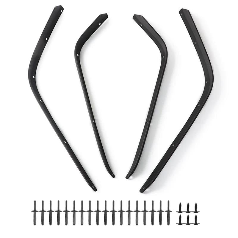 Extensions d'ailes Jeep Wrangler JK anti-projections pour protéger votre carrosserie J401 - 2