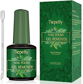 Gel Nail Polish Remover, Effective Gel Polish Remover, Easily and Quickly Removes Gel Nail Polish in 3-5 Minutes, 15ML