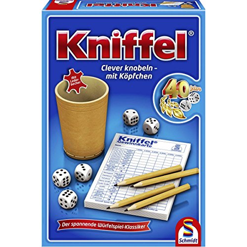 Preisvergleich Produktbild Kniffel Clever knobeln mit Löpfchen mit Lederbecher