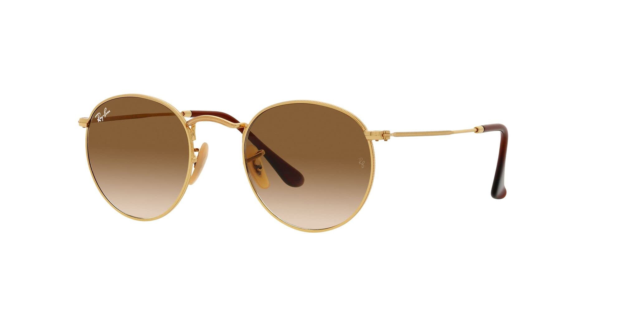 Ray-Ban Sonnenbrille RB3447 ROUND METAL 001/51 Herrenfarbe Goldbraun Glasgröße 53 mm