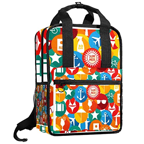 Sac à dos garçon réglable pour éviter le mal de dos motif éléphant