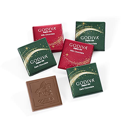 Godiva Chocolatier Holiday 2022 Blue Advent Calendar – Assorted Individually Wrapped Dark And Milk Chocolates – 24 Piece Christmas Countdown - Unique Gift For Chocolate Lovers #TOP9