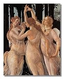 Lady Victorian Three Graces of Mercury Botticelli Wall Picture 8x10 Art Print