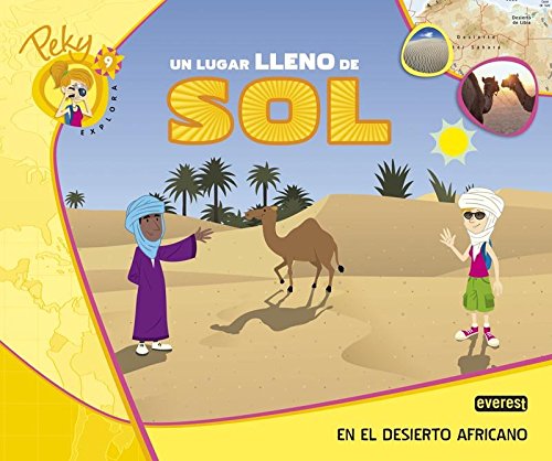 Portada de 9. Peky explora: Un lugar lleno de sol. En el desierto africano