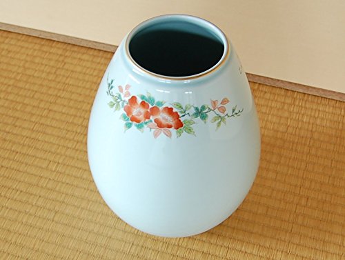 Amazon.co.jp: 花瓶 有田焼 陶器 伝統工芸品 日本製 染錦ばら 径19cm