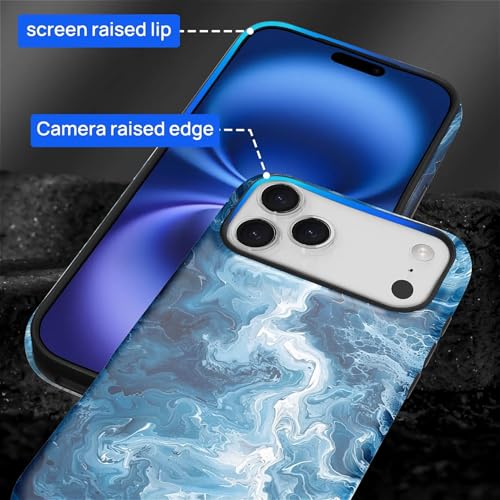 Coque iPhone 17 Pro Max silicone protection intégrale anti-rayure motif abstrait - 5