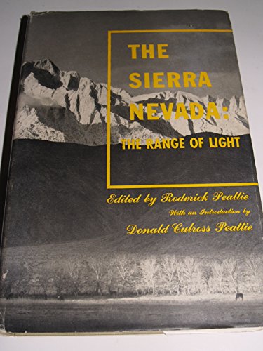 The Sierra Nevada The Range of Light B002E8BZ6O Book Cover