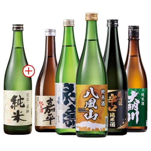 ベルーナグルメ 日本酒 飲み比べセット (全国6酒蔵 / 720ml×6本) 純米酒 詰め合わせ/誕生日プレゼント プレゼント ギフト お祝い お酒 母の日 父の日 敬老の日 お中元 お歳暮 誕生日の商品画像（Amazon）