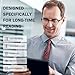 AQWANO 2.0 Reading Glasses for Men Women, Blue Light Blocking Computer Readers, 4 Pack TR90 Flexible Unbreakable Frames Lightweight Cheaters