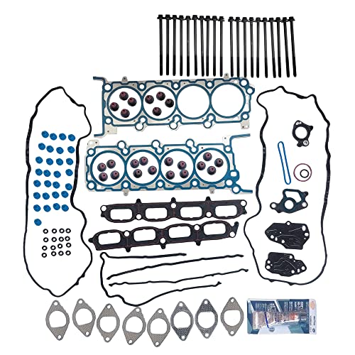 Image of Partsflow Head Gasket Set Bolts Compatible with Ford Expedition, F-150, F-250 SUPER DUTY,F-350 SUPER DUTY,Lincoln Mark LT,Lincoln Navigator 5.4L V8 VIN inch5 inch inchV inch OE#ES72798