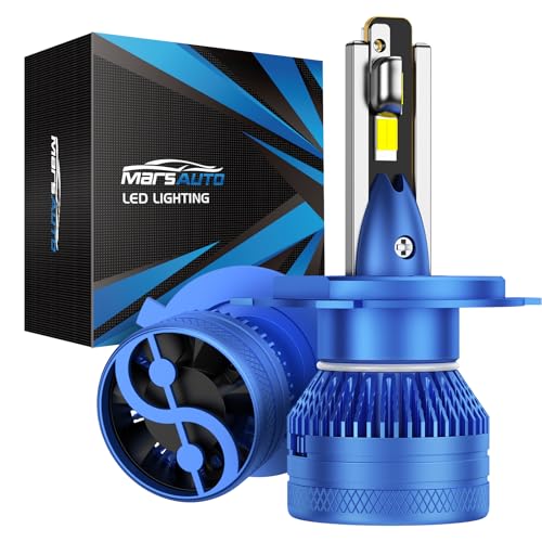 Marsauto H4/9003 Fog Bulbs Super Bright Long Lifespan Plug and Play Pack of 2