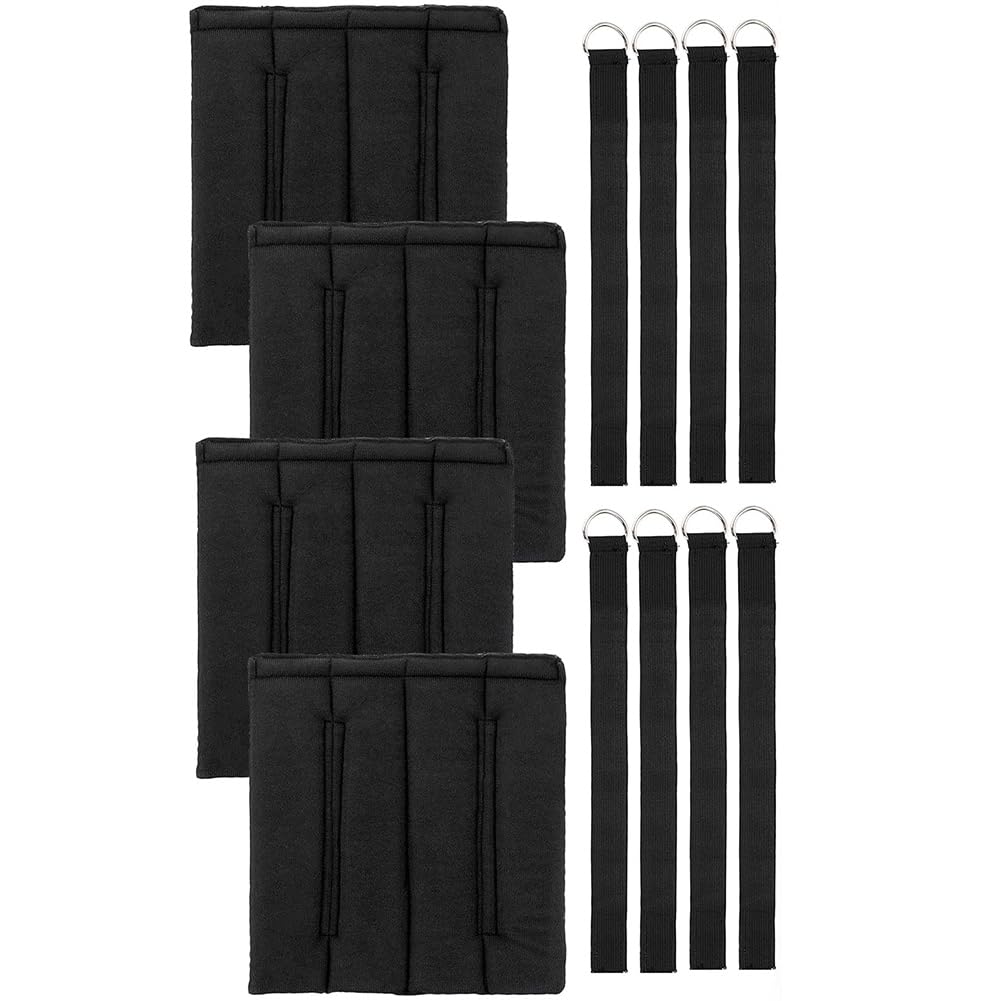 CTRLZS Bunk Bed Ladder Covers(4PCS), Soft Pad Set with 8 Adjustable Straps, for Loft Bunk Beds