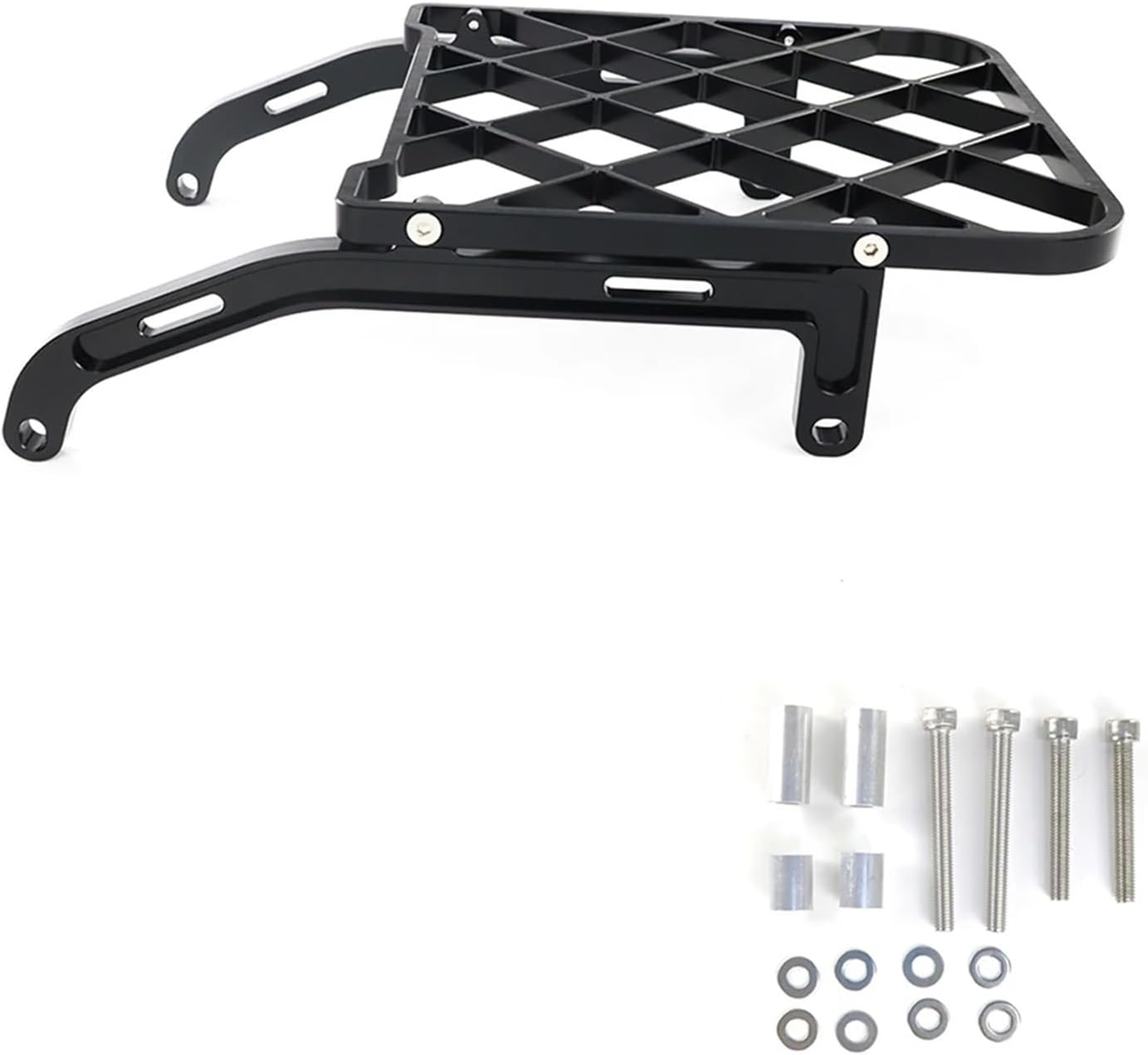 Replacement Motorcycle Detachable Mounting Rack Support Holder Rear Fender Luggage For Honda CRF250L / CRF 250 L RALLY 2012-2021(Black)