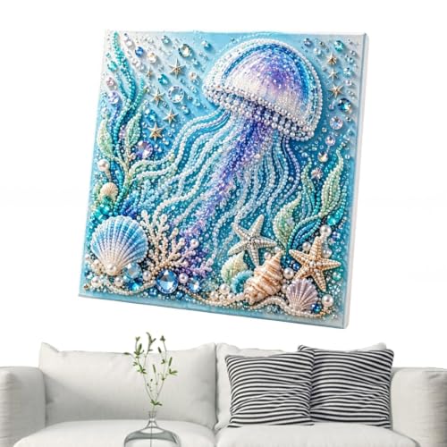 Suministros de manualidades para decoración de pared en Salón de Casa