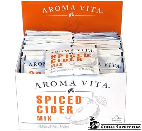 Aroma Vita Spiced Apple Cider Drink Mix, 40 Single Serve
