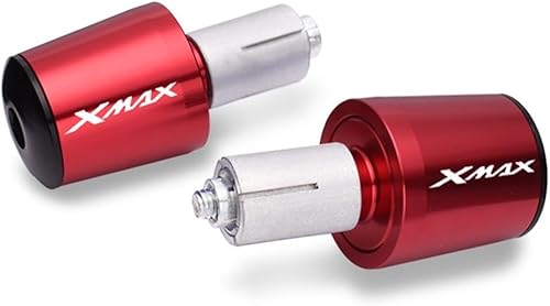 Motorcycle Motorcycle Handle Bar End Weight Handlebar Grips Cap Anti Vibration Silder Plug for Yamaha XMAX300 XMAX400 X-MAX 125 250 300 400 Handle