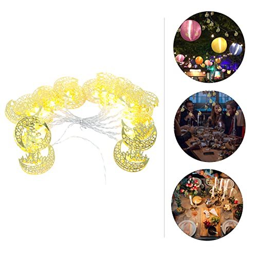 ibasenice Muçulmano Ramadan String Light 3 Meter 20 LED Fairy Light Ornament Decoração
